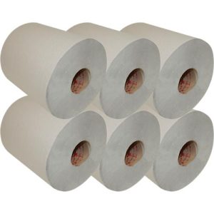 Handtuchpapier-Rolle, 1-lagig, 280 m, RC, 200 mm breit, 6 Rollen
