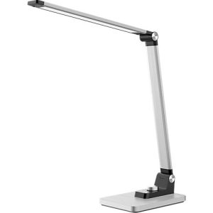 Hansa LED Tischleuchte Breeze, dimmbar, 3 Farbtemperaturen, bis 5800 K, 8,5 W, gebürstet, silber Hansa LED Tischleuchte Breeze, dimmbar, 3 Farbtemperaturen, bis 5800 K, 8,5 W, gebürstet, silber