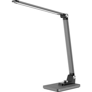 Hansa LED Tischleuchte Breeze, dimmbar, 3 Farbtemperaturen, bis 5800 K, 8,5 W, grau/metallic Hansa LED Tischleuchte Breeze, dimmbar, 3 Farbtemperaturen, bis 5800 K, 8,5 W, grau/metallic