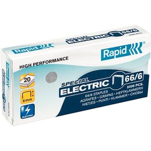 Heftklammern 66/6 für Elektrohefter, 5000 Stück Heftklammern 66/6 für Elektrohefter, 5000 Stück