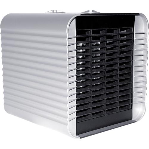 Heizlüfter Heizgerät Cuby Silver, 1500w Leistung, patentierte Keramik-Technologie