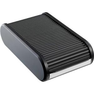 helit Visitenkartenbox, schwarz helit Visitenkartenbox, schwarz