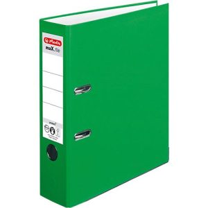 herlitz Ordner maX.file protect, DIN A4, Rückenbreite 80 mm, hellgrün herlitz Ordner maX.file protect, DIN A4, Rückenbreite 80 mm, hellgrün