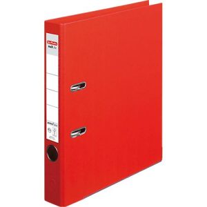 herlitz Ordner maX.file protect plus, DIN A4, Rückenbreite 50 mm, rot