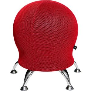 Hocker Sitness 5, mit integriertem Gymnastikball, belastbar bis 110 kg, rot