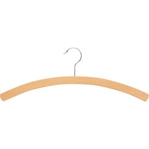 Holz-Einfachbügel Pador-Concep, Buchenholz, Bügelstärke 8 mm, drehbarer Haken, 10 Stück, naturfarben Holz-Einfachbügel Pador-Concep, Buchenholz, Bügelstärke 8 mm, drehbarer Haken, 10 Stück, naturfarben