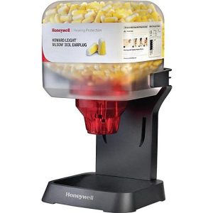 HONEYWELL HOWARD LEIGHT Gehörschutzspender HL400-AM, antimikrobiell, 400 Paar Laser Lite, EN 352-2, SNR 35 dB