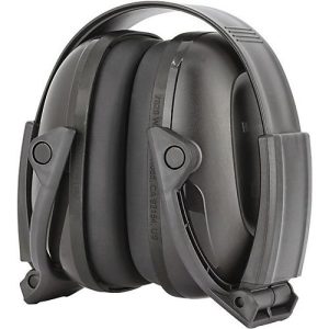 HONEYWELL HOWARD LEIGHT Kapselgehörschutz VeriShield VS100DF, faltbar, dielektrisch, SNR 28 dB, EN 352-1, schwarz HONEYWELL HOWARD LEIGHT Kapselgehörschutz VeriShield VS100DF, faltbar, dielektrisch, SNR 28 dB, EN 352-1, schwarz