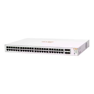 HPE Aruba Instant On 1830 48G 4SFP Switch – Switch – Smart – 48 x 10/100/1000 + 4 x Gigabit SFP – Desktop, an Rack montierbar HPE Aruba Instant On 1830 48G 4SFP Switch – Switch – Smart – 48 x 10/100/1000 + 4 x Gigabit SFP – Desktop, an Rack montierbar
