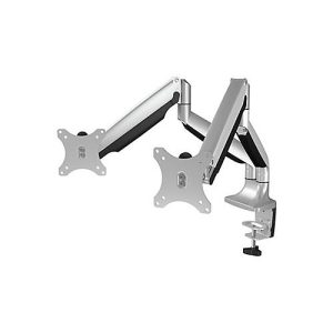 ICY BOX IB-MS504-T – Befestigungskit – einstellbarer Arm – für 2 Monitore – Schwarz, Silber ICY BOX IB-MS504-T – Befestigungskit – einstellbarer Arm – für 2 Monitore – Schwarz, Silber