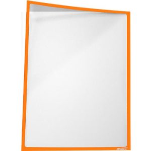 Infotasche, magnetisch, PET-Folie, B 435 x H 312 mm, hoch/quer, orange, 5 Stück Infotasche, magnetisch, PET-Folie, B 435 x H 312 mm, hoch/quer, orange, 5 Stück