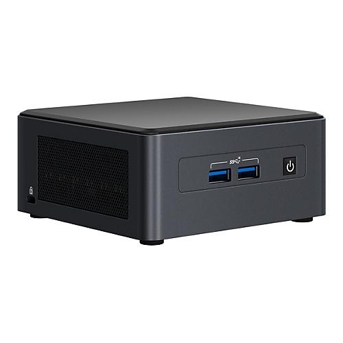 Intel Next Unit of Computing Kit 11 Pro Kit - NUC11TNHi3 - Barebone - Mini-PC - 1 x Core i3 1115G4 / 3 GHz - RAM 0 GB