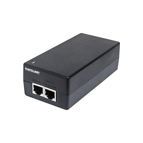 Intellinet Gigabit Ultra PoE+ Injector, 1 x 60 W Port, IEEE 802.3bt and IEEE 802.3at/af Compliant, Plastic Housing - Power Injector - 60 Watt