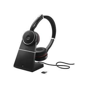 Jabra Evolve 75 SE MS Stereo – Headset – On-Ear – Bluetooth – kabellos – aktive Rauschunterdrückung Jabra Evolve 75 SE MS Stereo – Headset – On-Ear – Bluetooth – kabellos – aktive Rauschunterdrückung