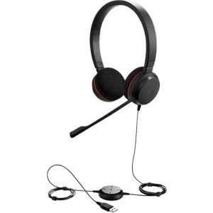 Jabra On-Ear Headset Evolve 20 UC, USB, Schaumstoff-Ohrpolster, Stereo Jabra On-Ear Headset Evolve 20 UC, USB, Schaumstoff-Ohrpolster, Stereo