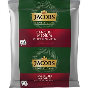 Jacobs Banquet Medium Filterkaffee, 60 g Portionsbeutel, 80 Stück