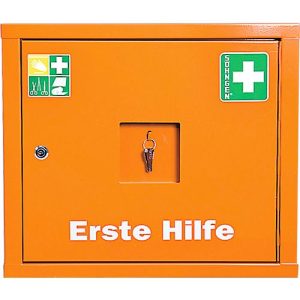 Juniorsafe Norm Plus, mit Inhalt+Erweiterungsset, B 490 x H 420 x T 200 mm, orange