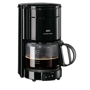 Kaffeemaschine Braun KF47/1, schwarz Kaffeemaschine Braun KF47/1, schwarz