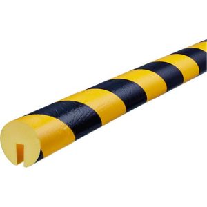 Kantenschutzprofil Typ B+, 1-m-Stück, gelb/schwarz