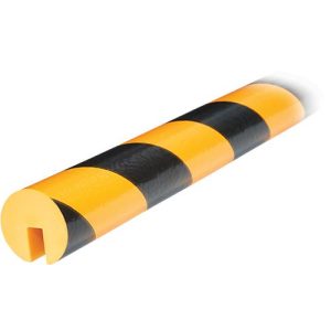 Kantenschutzprofil Typ B, lfm., gelb/schwarz Kantenschutzprofil Typ B, lfm., gelb/schwarz