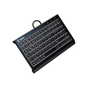 KeySonic KSK-3011ELC – Tastatur – super-mini – hinterleuchtet – USB – QWERTZ KeySonic KSK-3011ELC – Tastatur – super-mini – hinterleuchtet – USB – QWERTZ