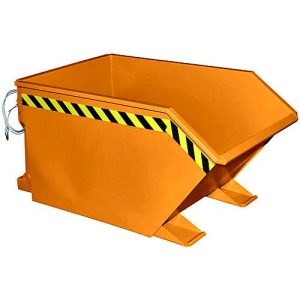 Kippbehälter Typ GU, 500 Liter, orange