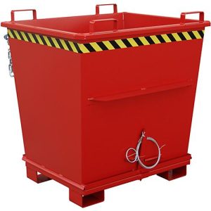Klappbodenbehälter BKB 1000, rot Klappbodenbehälter BKB 1000, rot