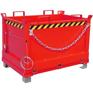 Klappbodenbehälter FB 500, rot