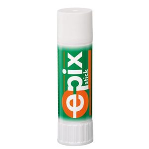 Klebestift epix, für Papier/Pappe/Etiketten/Fotos, leicht verstreichbar, lösungsmittelfrei, 20 g Klebestift epix, für Papier/Pappe/Etiketten/Fotos, leicht verstreichbar, lösungsmittelfrei, 20 g