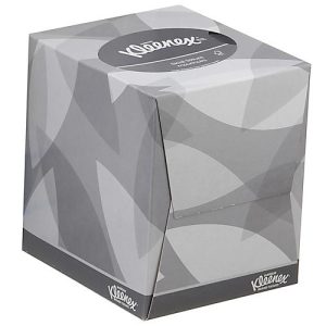Kleenex® Kosmetiktücher 8834, 2-lagig, 12 Boxen á 88 Tücher, Einzeltuchentnahme, weiß