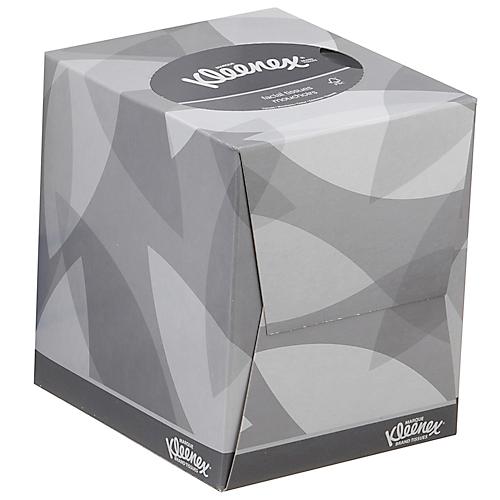 Kleenex® Kosmetiktücher 8834, 2-lagig, 12 Boxen á 88 Tücher, Einzeltuchentnahme, weiß