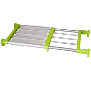 Garderoben Regal 50 bis 80cm einstellbar. grün