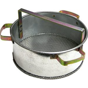 Kleinteilekorb für Wasch- und Tauchbehälter PREMIUM LINE, Volumen 8 l, Ø 238 x H 254 mm, Tragegriff, Stahlblech, rot Kleinteilekorb für Wasch- und Tauchbehälter PREMIUM LINE, Volumen 8 l, Ø 238 x H 254 mm, Tragegriff, Stahlblech, rot