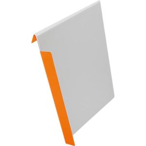 Klemmbrett Biella Attraction, A4, für ca. 25 Blatt, Hoch- & Querformat, mit 4 Magneten & Griffmulde, orange