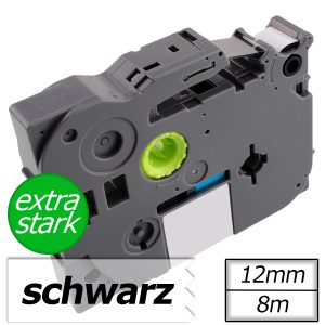 Schriftband kompatibel Brother TZE-S131. 12mm  8m. extra-stark. transparent