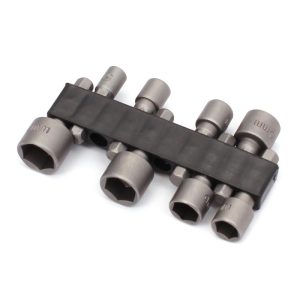 Bit-Satz Steckschlüssel Stecknüsse 8-tlg. – 5 bis 12 mm