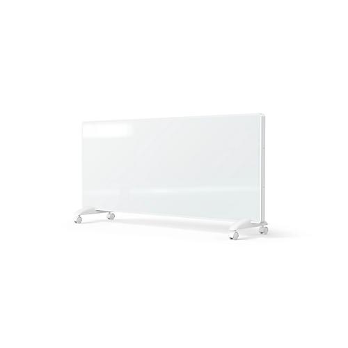 Konvektor GLASKON 2000, 2000 W, Glasfront, LCD Touch-Funktion, 24-h/Wochen-Timer, erkennt offene Fenster, IP24, mobil/Wandmontage, weiss