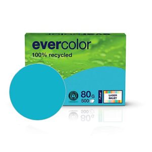 Kopierpapier EVERCOLOR, farbig, DIN A4, 80 g/m², dunkelblau, 500 Blatt