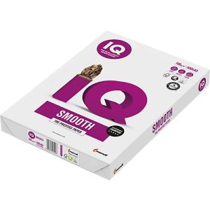 Kopierpapier Mondi IQ Smooth, DIN A3, 100 g/m², hochweiß, 1 Karton = 4 x 500 Blatt Kopierpapier Mondi IQ Smooth, DIN A3, 100 g/m², hochweiß, 1 Karton = 4 x 500 Blatt