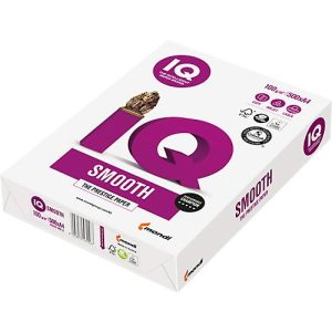 Kopierpapier Mondi IQ Smooth, DIN A4, 100 g/m², hochweiß, 1 Karton = 4 x 500 Blatt Kopierpapier Mondi IQ Smooth, DIN A4, 100 g/m², hochweiß, 1 Karton = 4 x 500 Blatt