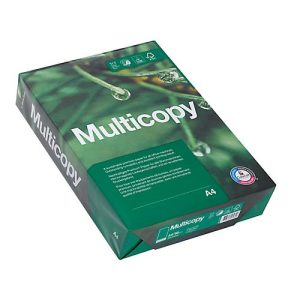 Kopierpapier Multicopy, DIN A4, 90 g/m², hochweiß, 1 Karton = 5 x 500 Blatt Kopierpapier Multicopy, DIN A4, 90 g/m², hochweiß, 1 Karton = 5 x 500 Blatt