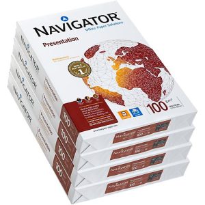 Kopierpapier Navigator Presentation, DIN A3, 100 g/m², hochweiß, 1 Karton = 4 x 500 Blatt Kopierpapier Navigator Presentation, DIN A3, 100 g/m², hochweiß, 1 Karton = 4 x 500 Blatt