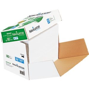 Kopierpapier Navigator Universal, DIN A4, 80 g/m², hochweiß, ungeriest, 2500 Blatt Kopierpapier Navigator Universal, DIN A4, 80 g/m², hochweiß, ungeriest, 2500 Blatt