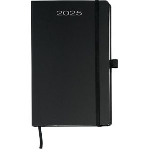 Korsch Taschentimer Colour 2025, 144 Seiten, 12 Monate, Papiereinband, schwarz