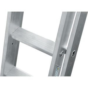 Krause zweitlg. Schiebeleiter, 2 x 12 Sprossen, TRBS 2121 2-konform, Trigon-Traverse Krause zweitlg. Schiebeleiter, 2 x 12 Sprossen, TRBS 2121 2-konform, Trigon-Traverse