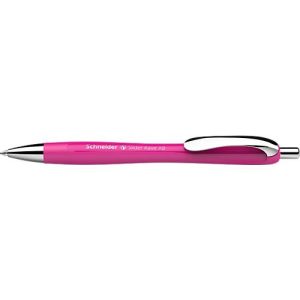 Kugelschreiber Slider Rave, power-pink, 5 Stück