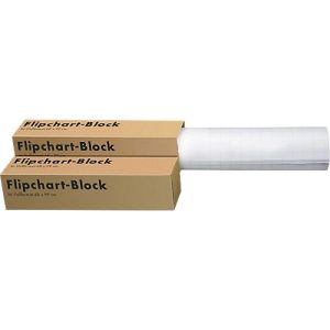 Landré Flipchart-Block, 5 Stück, blanko