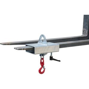 Lasthaken für Gabelstapler und Kran Bauer LH-I 2, mit Wirbel, Traglast 2000 kg, verzinkt Lasthaken für Gabelstapler und Kran Bauer LH-I 2, mit Wirbel, Traglast 2000 kg, verzinkt