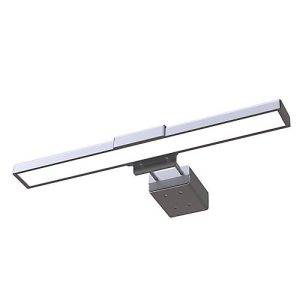 LED Klemmleuchte UNILUX Travelight, für Notebooks & Desktop Bildschirme, Leistung 4,5 W, 350 lm, 2900-5300 K, dimmbar, USB-Anschluss, Klemmweite 5-30 mm, schwarz
