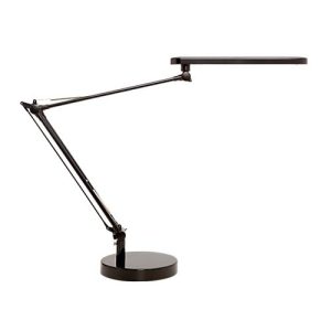 LED-Tischleuchte MAMBOLED, 7 W, 665 lm, mit Diffusor, dreh-u. neigbar, Sockel + Klemme, schwarz LED-Tischleuchte MAMBOLED, 7 W, 665 lm, mit Diffusor, dreh-u. neigbar, Sockel + Klemme, schwarz